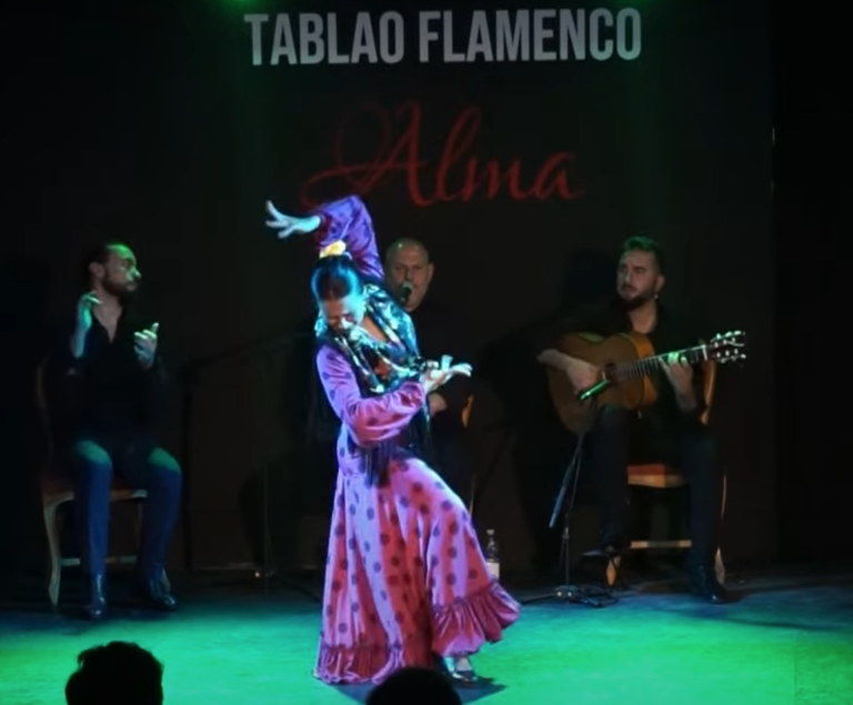 Virginia Muñoz en Tablao Flamenco Alma