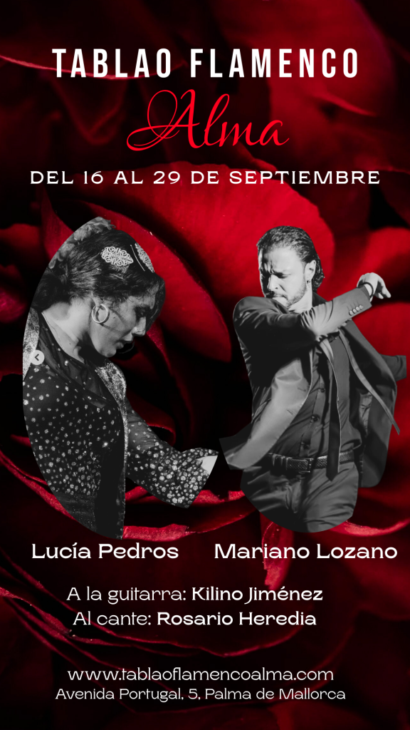 Lucia y Mariano en Tablao Flamenco Alma Mallorca